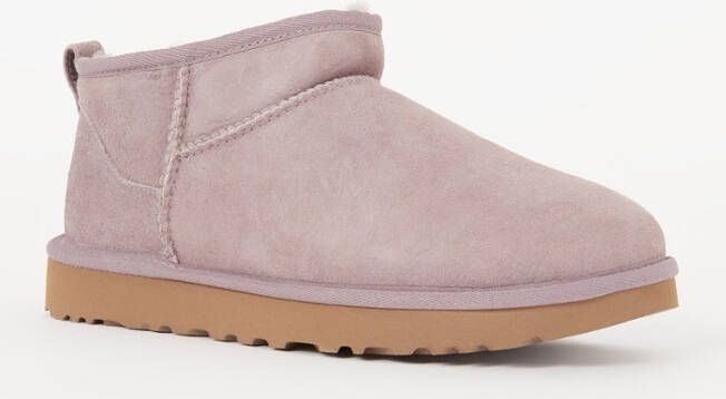 UGG Boots zonder sluiting Classic Ultra Mini comfortabele schoen vrijetijdsschoen met logopatch