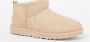 UGG Enkellaarsjes Dames Laarzen Damesschoenen Suède 1116109 Beige - Thumbnail 2