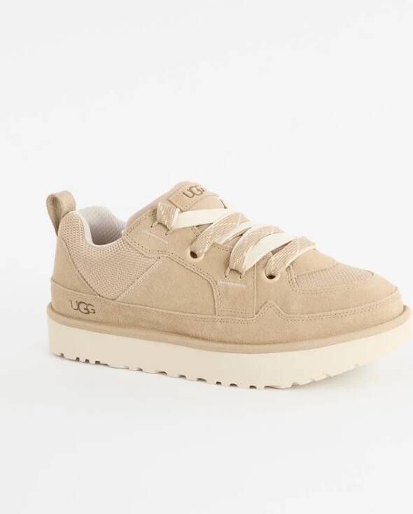 Ugg Lo Lowmel sneaker van suède met mesh details