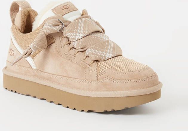 Ugg Lowmel sneaker met suède details