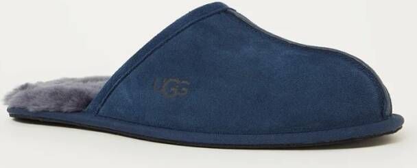 Ugg Scuff pantoffel van suède met schapenvacht