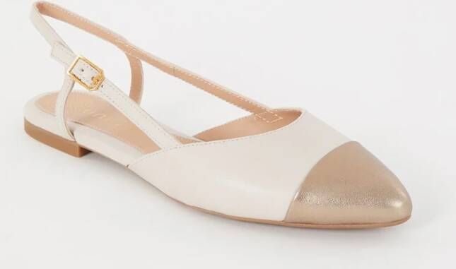 Unisa Asley slingback van leer