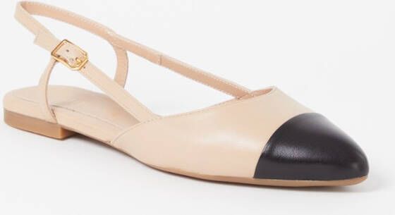 Unisa Asley slingback van leer