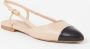 UNISA Slingbacks Dames Asley Maat: 41 Materiaal: Leer Kleur: Beige - Thumbnail 4