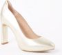 Unisa Pascual Pumps High Heels Schoenen Hoge Hak Dames Goud - Thumbnail 2