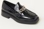 Vagabond Jillian loafer van lakleer met ketting detail - Thumbnail 1