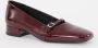 VAGABOND SHOEMAKERS Ballerina Dames Debbi 5818-160 Maat: 36 Materiaal: Lakleer Kleur: Rood - Thumbnail 3