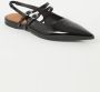 VAGABOND SHOEMAKERS Slingbacks Dames Hermine 260 Maat: 41 Materiaal: Lakleer Kleur: Zwart - Thumbnail 4