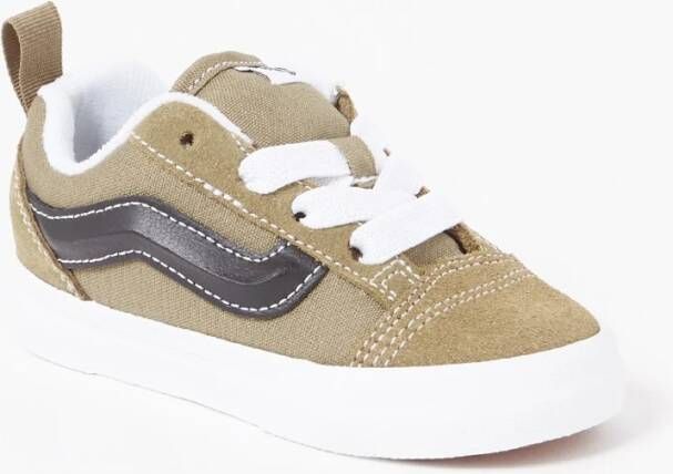 Vans Knu Skool sneaker van canvas met suède details