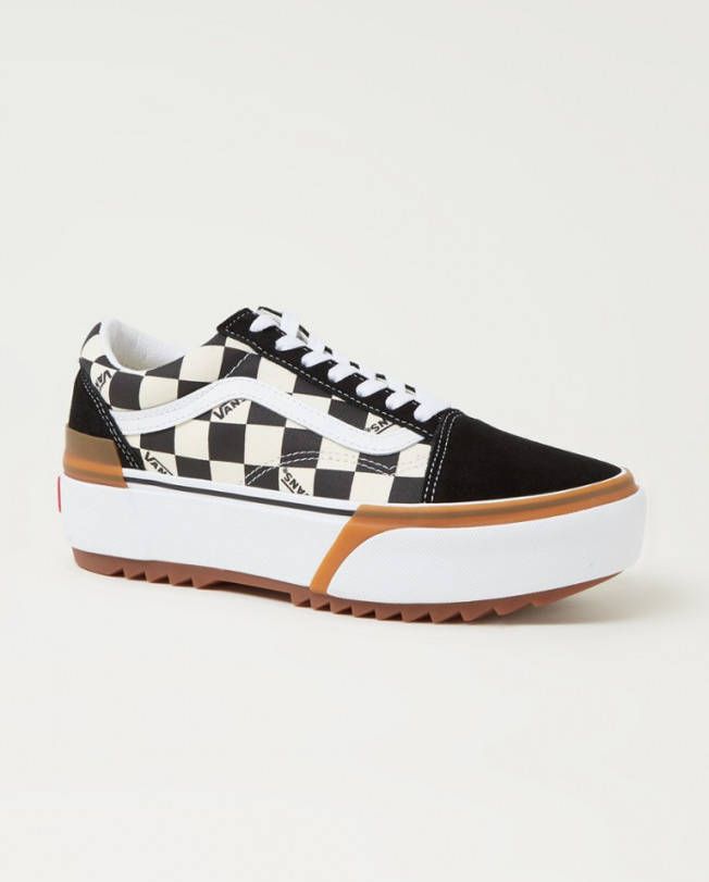 vans tropical animal checkered old skool