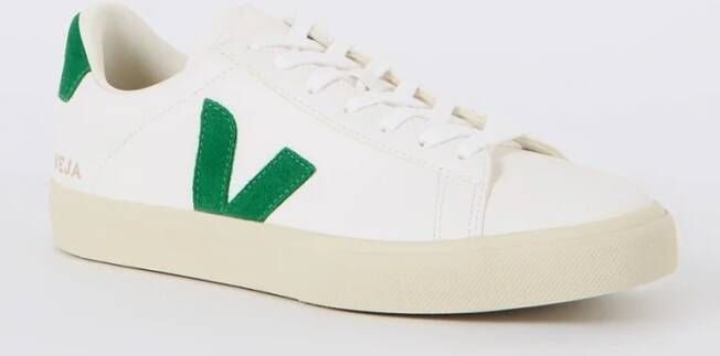 Veja Campo sneaker van leer met suède details