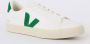 Veja Groene Leren Sneakers met Logo Detail White - Thumbnail 2