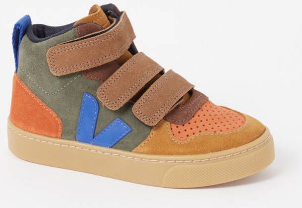 Veja Small V-10 Mid Sneakers Jongens Groen