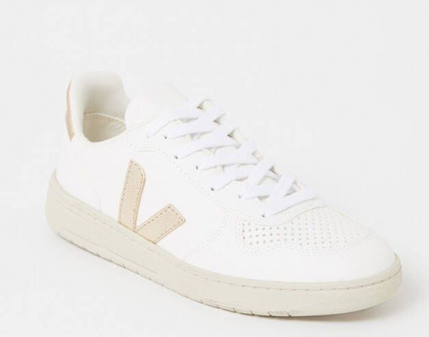 Veja V-10 sneaker van leer