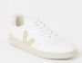 Veja V-10 Chromefree Leather Sneakers Wit Platine Vx0502935 White - Thumbnail 2