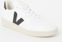 Veja V-10 den Patch Logo Geperforeerde Details Rubberen Zool White - Thumbnail 2