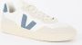 Veja Chromevrije leren sneakers met geperforeerde neusdoos White - Thumbnail 2