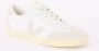 Veja Witte natuurlijke leren sneakers Beige Dames - Thumbnail 2