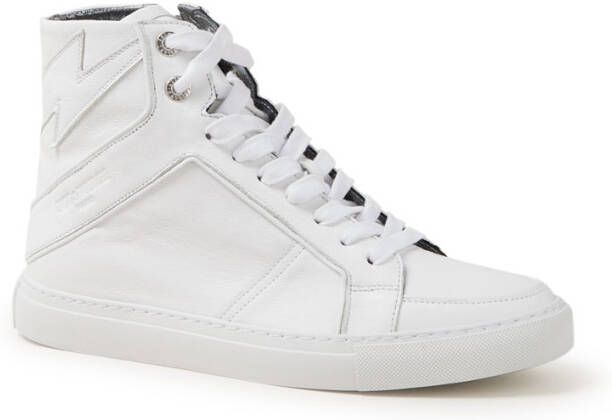 Zadig&Voltaire High Flash sneaker van leer