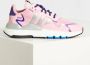 Adidas Nite Jogger W Dames Sneakers True Pink Silver Met. Collegiate Purple - Thumbnail 2