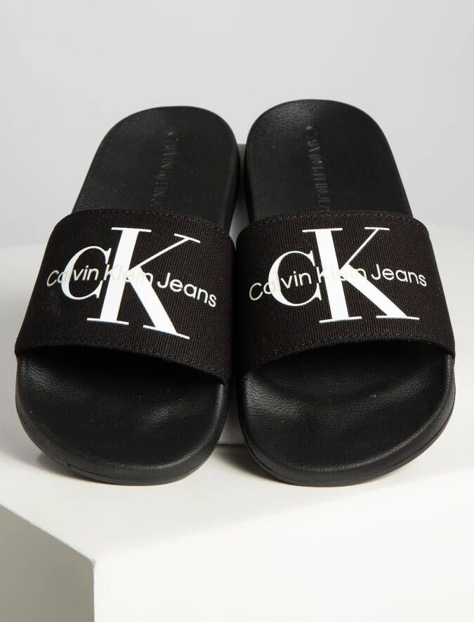 Calvin Klein Badslippers in zwart voor Dames