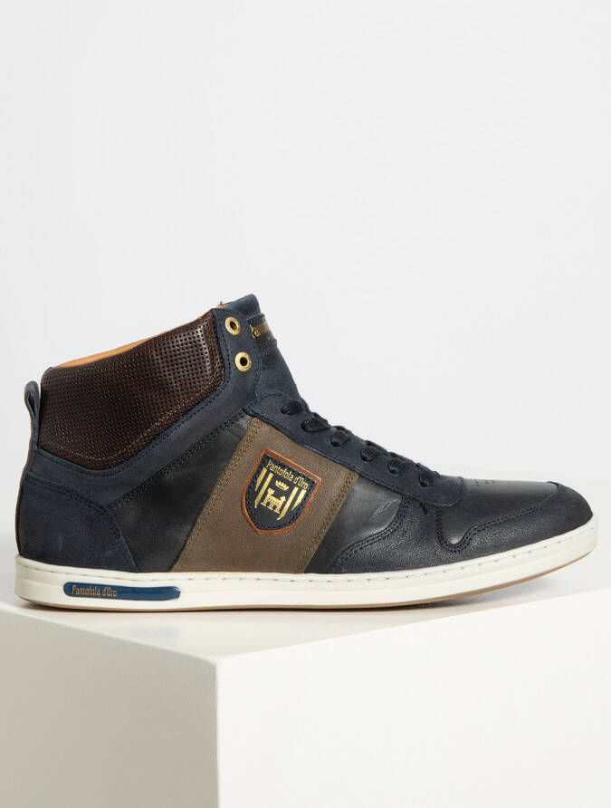 Pantofola d'Oro Sneakers in blauw voor Heren Milito Uomo Mid