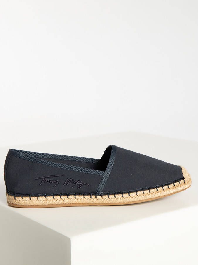 Tommy Hilfiger Espadrilles in blauw voor Dames TH Signature Espadrille