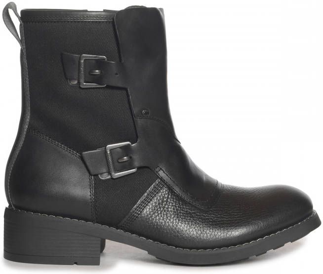 G-Star G Star Raw Labour Buckle Boots Biker Boots Zwart Damesschoenen