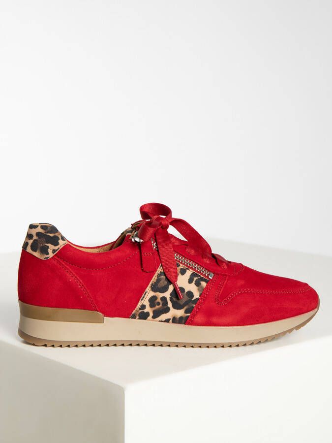 Gabor Sneakers in rood voor Dames 7342015