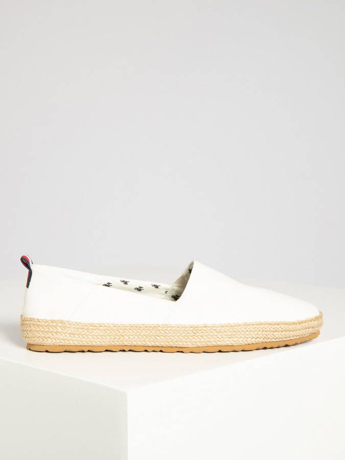 Tommy Hilfiger Espadrilles in wit voor Dames grootte: 42