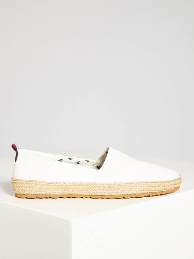 Tommy Hilfiger Espadrilles in wit voor Dames grootte: 44