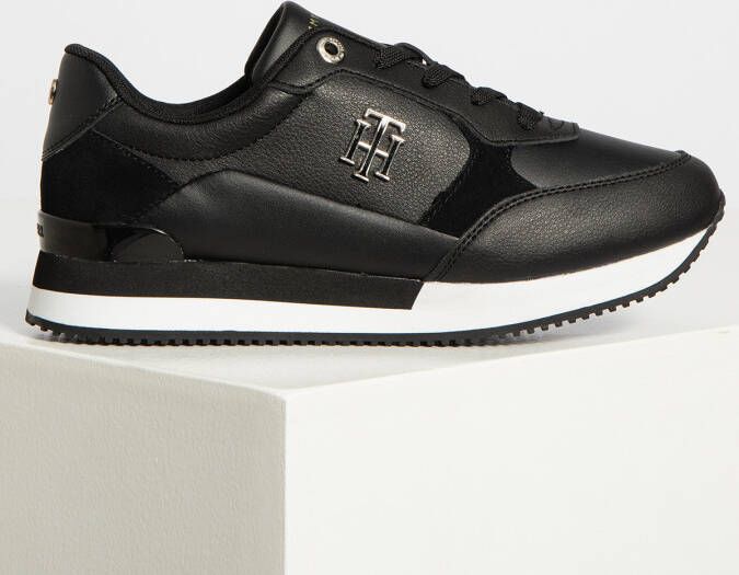 Tommy Hilfiger Sneakers in zwart voor Dames