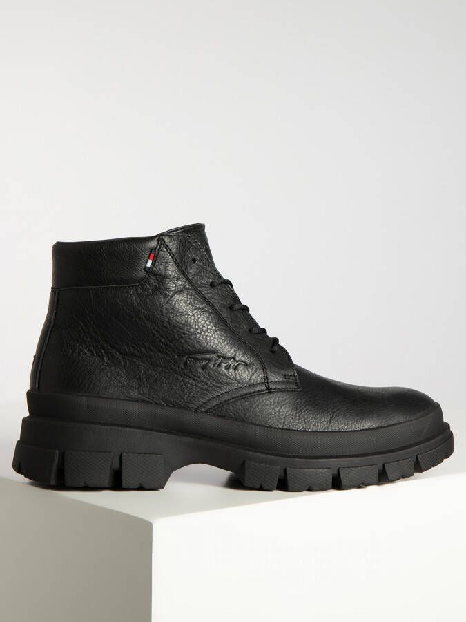 Tommy Hilfiger Veterboots in zwart voor Heren Warm Chunky LTB Hybrid Boot