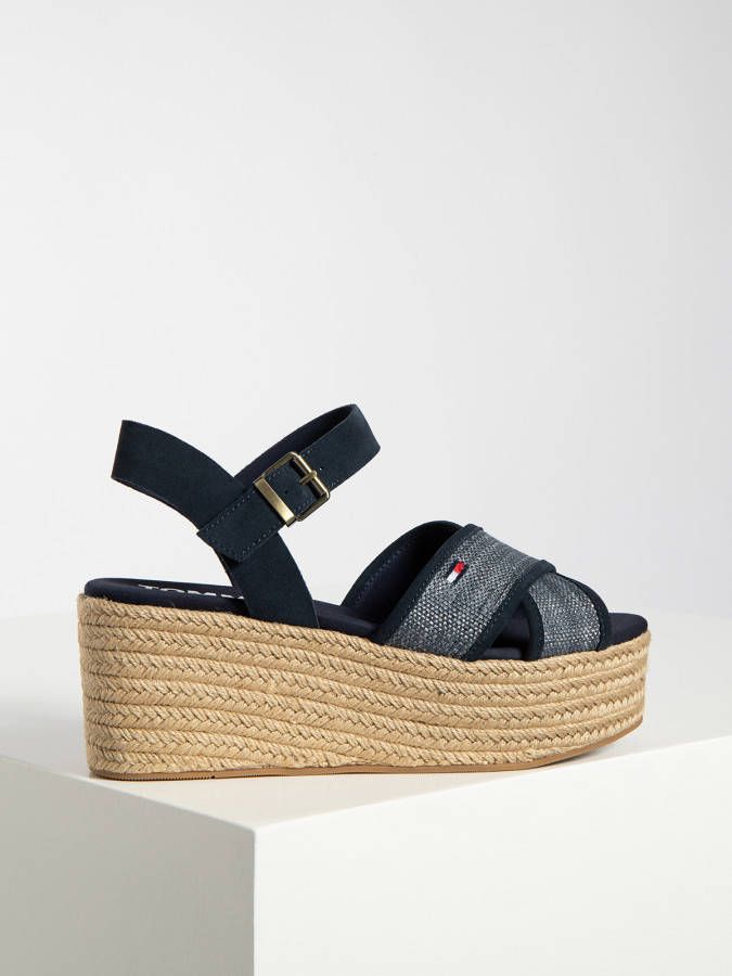 Tommy Hilfiger Wedges in blauw voor Dames grootte: 41