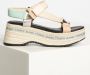 TOMMY JEANS Sleehaksandaaltjes WEDGE SANDAL met praktische klittenbandsluitingen - Thumbnail 3