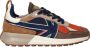 Kaotiko Vancouver Earth Man Sneakers Leren Sneaker Heren Multi - Thumbnail 2