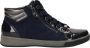 Ara OM-ST-High-Soft Sneakers Dames Blauw - Thumbnail 2