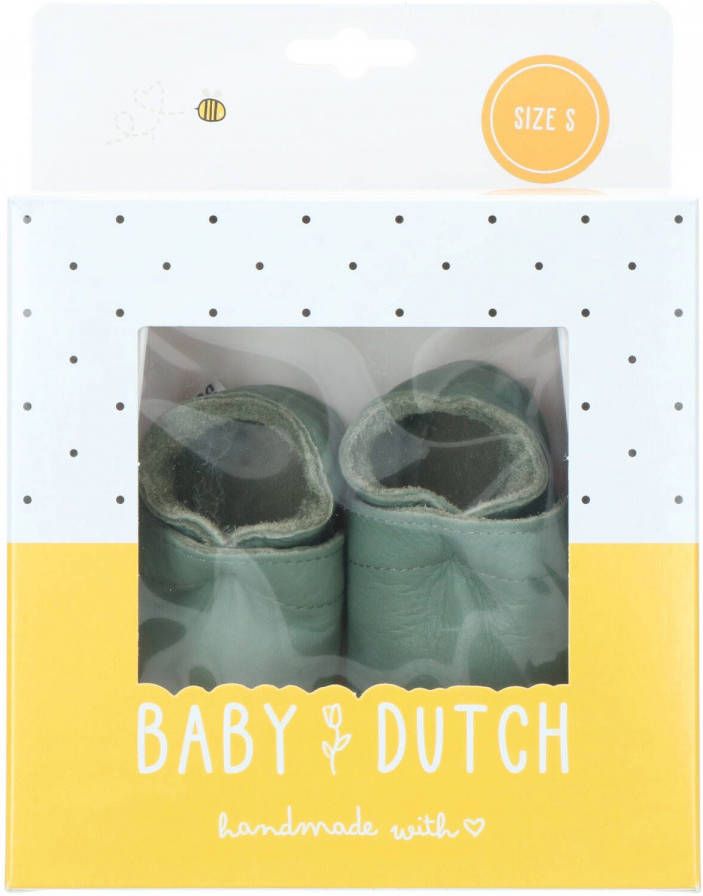 Baby dutch Babyslofje Groen