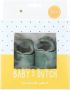 Baby Dutch Babyslofje Babyschoenen Babyslofjes Meisjes Groen - Thumbnail 3