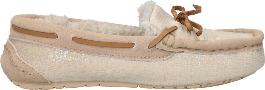 Belizia Pantoffel Pantoffels Dames Beige