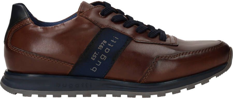 Bugatti Cirino Sneakers cognac Leer