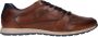 Bugatti Casual leren sneakers met versterkte hiel Brown Heren - Thumbnail 3