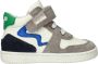 Develab 44311 Hoge sneakers Leren Sneaker Jongens Blauw - Thumbnail 2