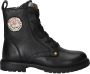 Develab 44316 Veterboots Laarzen Met Veters Kids Zwart - Thumbnail 5