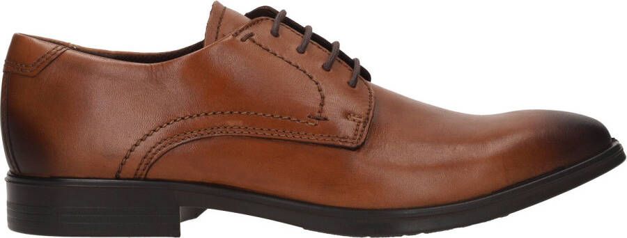 Ecco Veterschoenen Melbourne Amber in used-look vrijetijdsschoen halfschoen veterschoen - Foto 4