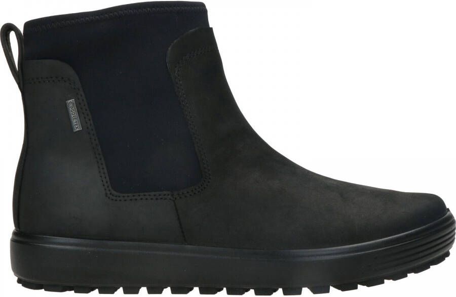 ECCO Soft 7 Tred W Chelsea boots zwart Textiel Dames - Foto 3