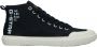 G-Star Moderne canvas sneaker met grafische prints Zwart Dames - Thumbnail 3