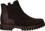 Gabor Suède Chelsea Boot met Metallic Detail Brown Dames - Thumbnail 2