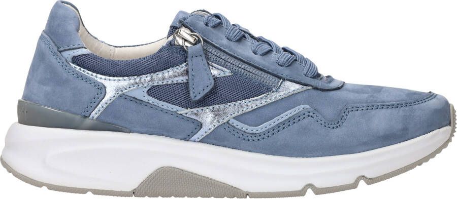 Gabor Rollingsoft Sneakers Dames Blauw