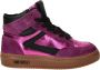 Hip hoge sneakers metallic roze Dames - Thumbnail 3